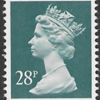 X977  28p  phos.  deep bluish-grey   Harrison U/M (MNH)