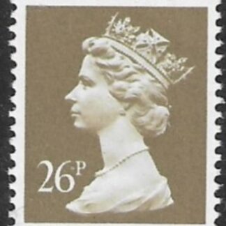 X972  26p  phos. drab  Harrison U/M (MNH)