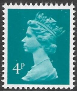 X996 4p 2B greenish blue Litho  Waddington  U/M (MNH)