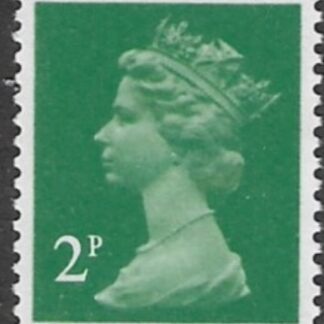 X1000  2p phos. emerald green Litho  Questa   U/M (MNH)