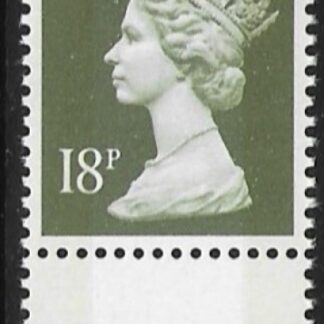 X1010  18p 2B  deep olive grey Questa  U/M (MNH)