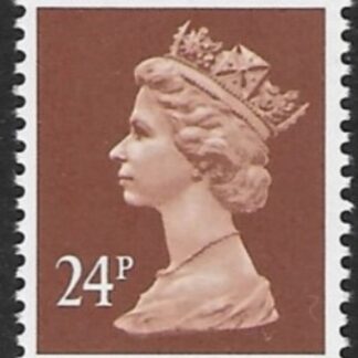 X1017  24p  phos  chestnut  Questa  U/M (MNH)