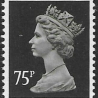X1024  75p  ord. brownish black type II  Questa  U/M (MNH)