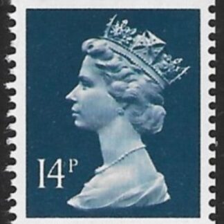 X903  14p  CB  deep blue    imperf top  Harrison  U/M (MNH)