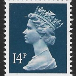 X903  14p CB  deep blue   imperf bottom  Harrison  U/M (MNH)