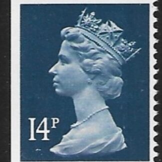 X904  14p  RB deep blue    imperf left  Harrison  U/M (MNH)