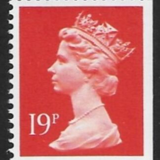 X956  19p phos.  imperf bottom & right  Harrison  U/M (MNH)