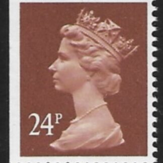 X969  24p  phos.   chestnut  imperf left  Harrison  U/M (MNH)