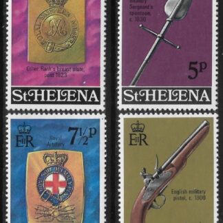 1972 St. Helena SG.285-8 Military Equipment Set of 4 Values U/M (MNH)