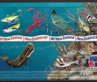 1999 New Zealand  MS.2277  PhilexFrance 99  mini sheet. U/M (MNH)