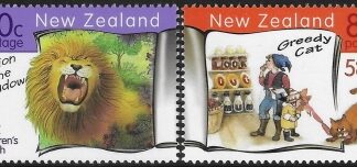 1999 New Zealand SG.2272-3.Childrens Health 'Books' set  2 values U/M (MNH)
