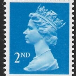 SG.1445 2nd CB bright blue imperf bottom Photo Harrison Perf 15x14 gummed U/M (MNH)