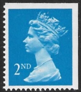 SG.1445 2nd CB bright blue imperf top & right Photo Harrison Perf 15x14 gummed U/M (MNH)