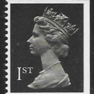 SG.1447 1st phos. brownish black imperf top & right    Photo Harrison  perf 15x14 gummed U/M (MNH)