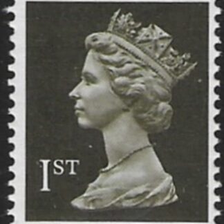 SG.1450 1st 2B blackish brown imperf top  Litho  Walsall  perf 14  gummed U/M (MNH)