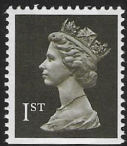 SG.1450 1st 2B blackish brown imperf bottom  Litho  Walsall  perf 14  gummed U/M (MNH)
