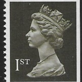 SG.1450 1st 2B blackish brown imperf  top  & right  Litho  Walsall  perf 14  gummed U/M (MNH)