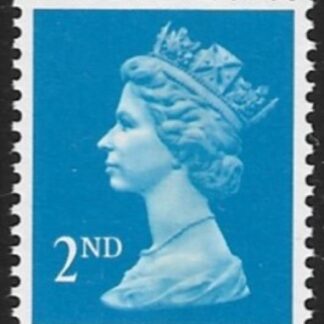 SG.1451 2nd CB bright blue Litho Questa  perf  15x14  gummed U/M (MNH)
