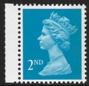 SG.1451a  2nd RB bright blue Litho ex DX13-14 Questa  perf  15x14  gummed U/M (MNH)