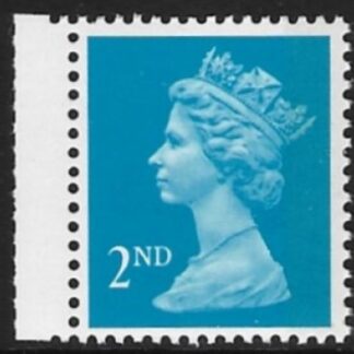 SG.1451a  2nd RB bright blue Litho ex DX13-14 Questa  perf  15x14  gummed U/M (MNH)