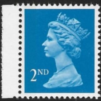 SG.1451aeb  2nd LB bright blue Litho Questa  perf  15x14  gummed U/M (MNH)