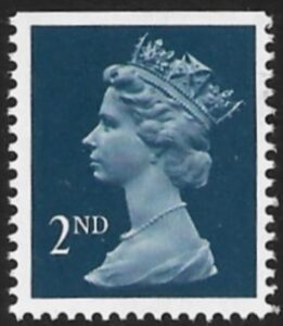 SG.1511 2nd CB deep blue imperf top Photo Harrison perf 15x14  gummed U/M (MNH)