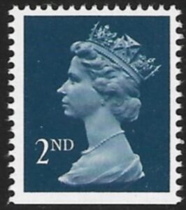 SG.1511 2nd CB deep blue imperf bottom Photo Harrison perf 15x14 gummed  U/M (MNH)