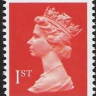 SG.1512 1st phos  orange red imperf top Harrison perf 15x14 gummed U/M (MNH)