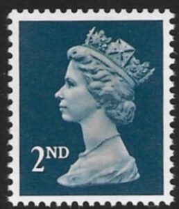 SG.1513 2nd CB deep blue Litho Questa perf 15x14 gummed U/M (MNH)