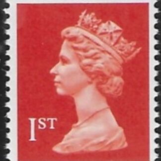 SG.1514  1st phos orange red  Litho Questa perf 15x14 gummed U/M (MNH)