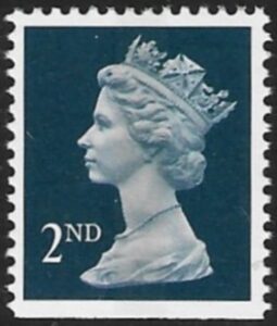 SG.1515 2nd CB deep blue imperf bottom Litho Walsall perf 14 gummed U/M (MNH)