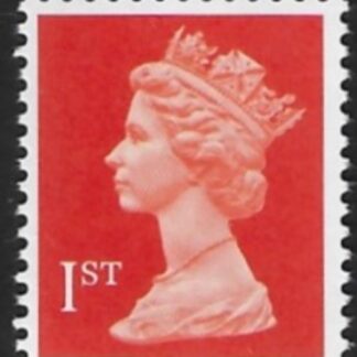 SG.1516 1st phos orange red imperf bottom   Litho Walsall perf 14  gummed U/M (MNH)