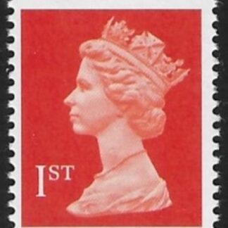 SG.1516 1st phos orange red imperf top  Litho Walsall perf 14  gummed U/M (MNH)