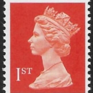 SG.1516c 1st phos orange red imperf  top   Litho Walsall perf 13  gummed U/M (MNH)