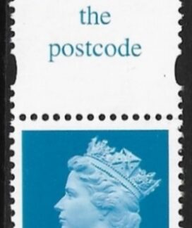 SG.1664  2nd CB bright blue Photo Questa elliptical perfs  15x14 gummed ex  booklet. U/M (MNH)