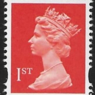 SG.1666 1st phos bright orange red Photo Harrison elliptical perf 15x14  gummed U/M (MNH)