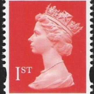 SG.1667 1st 2B  bright orange red Photo DLR   elliptical perf 15x14  gummed U/M (MNH)