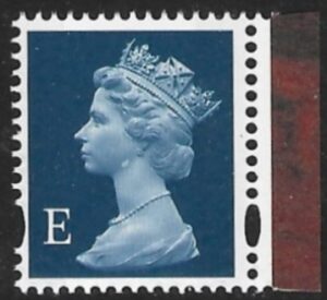 SG.1669 E' 2B deep blue.Enschedé. ex DX28 U/M (MNH)