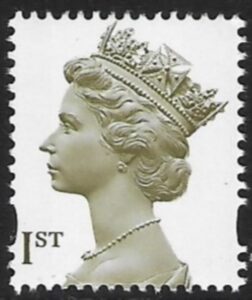 SG.2124 1st 2B olive brown New Millenium  Walsall  Photo elliptical perfs 14½ x14 gummed U/M (MNH)