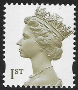SG.2124d 1st 2B olive brown New Millenium  Walsall  Photo  elliptical perfs 13½ x14 gummed U/M (MNH)