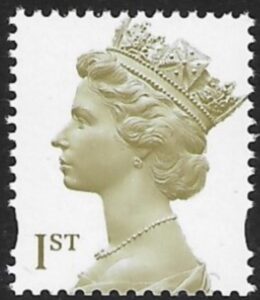 SG.2124d 1st 2B olive brown New Millenium Questa Photo elliptical perfs 13½ x14 gummed U/M (MNH)