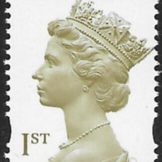 SG.2124d 1st 2B olive brown New Millenium  Questa  Photo  elliptical perfs 13½ x14 gummed U/M (MNH)