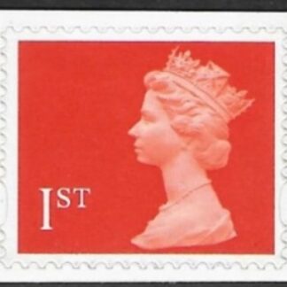 SG.1789  1st 2B orange red  Litho Walsall elliptical perfs 14x15  self adhesive U/M (MNH)