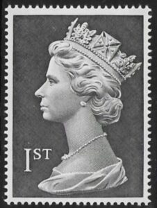 SG.2078  1st grey black 2B Recess Enschedé  perf 14x14½ gummed  U/M (MNH)