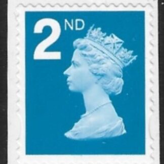 SG.2654 2nd 2B bright blue. self adhesive (pricing in proportion) ex RD1 Walsall. U/M (MNH)