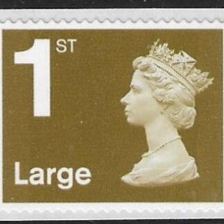 SG.2657 1st Large 2B Gold. self Adhesive (pricing in proportion) Walsall U/M (MNH)