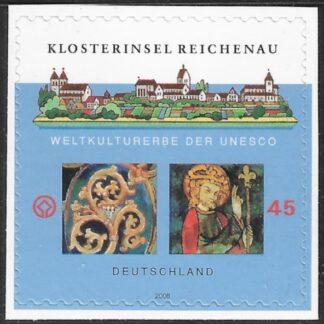 2008 Germany  SG.3512  World Heritage Site, Reichenau Abbey, self adhesive ex booklet. U/M (MNH)
