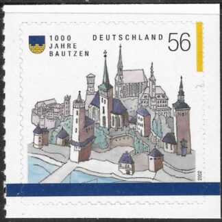 2002 Germany  SG.3086a  Millenary of Bautzen.  self adhesive ex booklet. U/M (MNH)