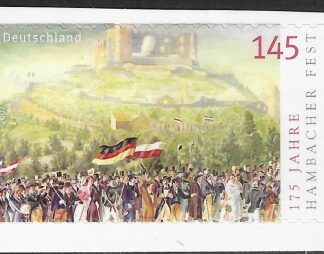 2007 Germany  SG.3482  175th Anniversary of Hambacher Fest. self adhesive ex booklet U/M (MNH)