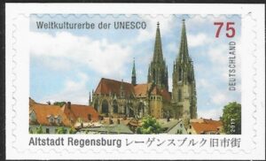 2011 Germany SG.3703a Regensburg Cathedral. self adhesive ex booklet U/M (MNH)